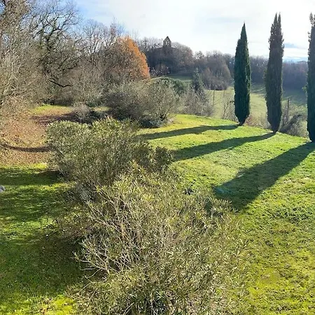 펜션 La Petite Toscane, Gite Familial Avec Piscine Et Jacuzzi 카스텔누데몬트미랄